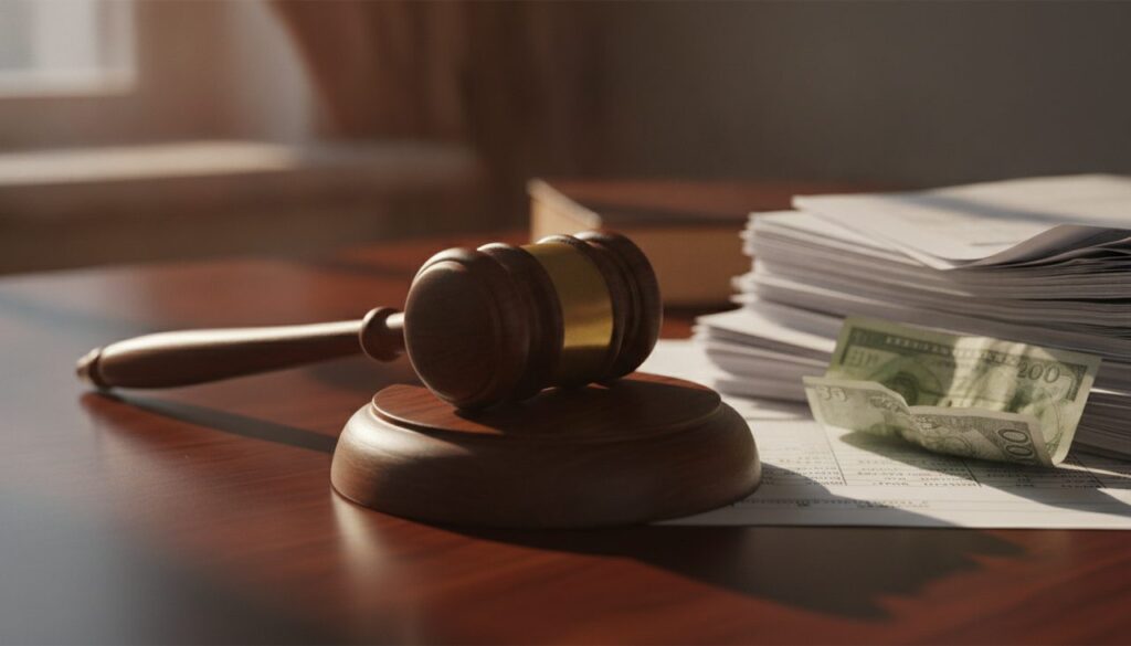 Como funciona acusação de lavagem de dinheiro: martelo judicial sobre documentos financeiros