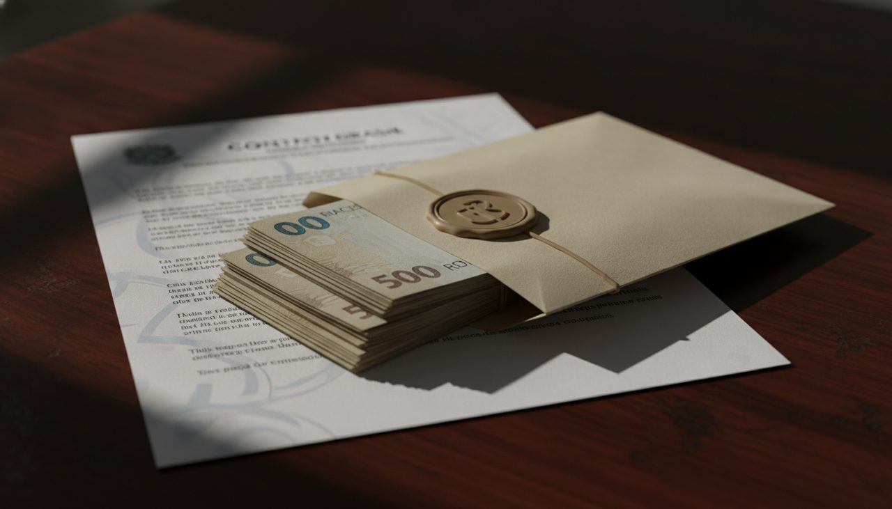 diferença entre corrupção passiva e ativa em contrato público sobre mesa